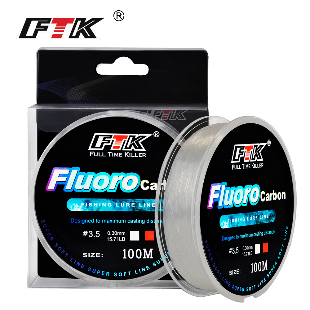 FTK 100M Fluorocarbon Fishing  – обзор и цена Fluorocarbon Line