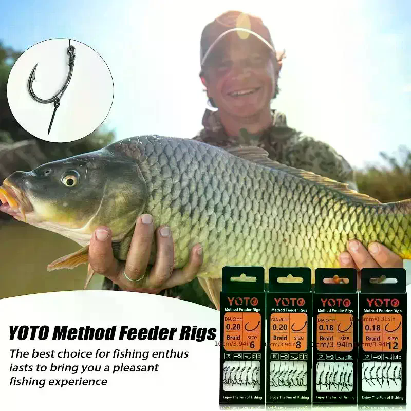 8Pcs/Box Method Feeder Fishing – обзор и цена Fishing Equipment Jet