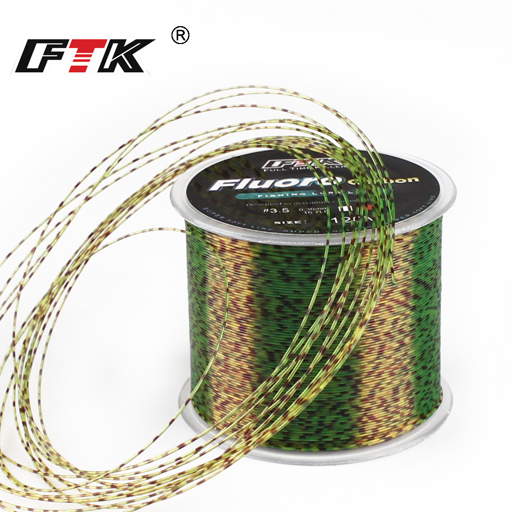 FTK 120m Invisible Fishing Lin – обзор и цена Fluorocarbon Line
