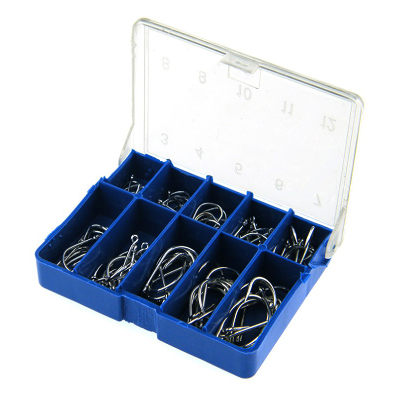 100 Pcs High Carbon Steel Shar – обзор и цена Fishing Equipment Jet