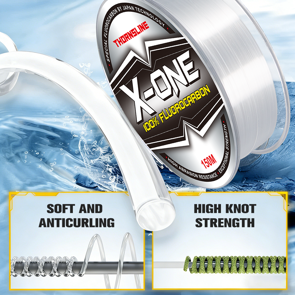 Thornsline 100% Fluorocarbon F – обзор и цена Fluorocarbon Line