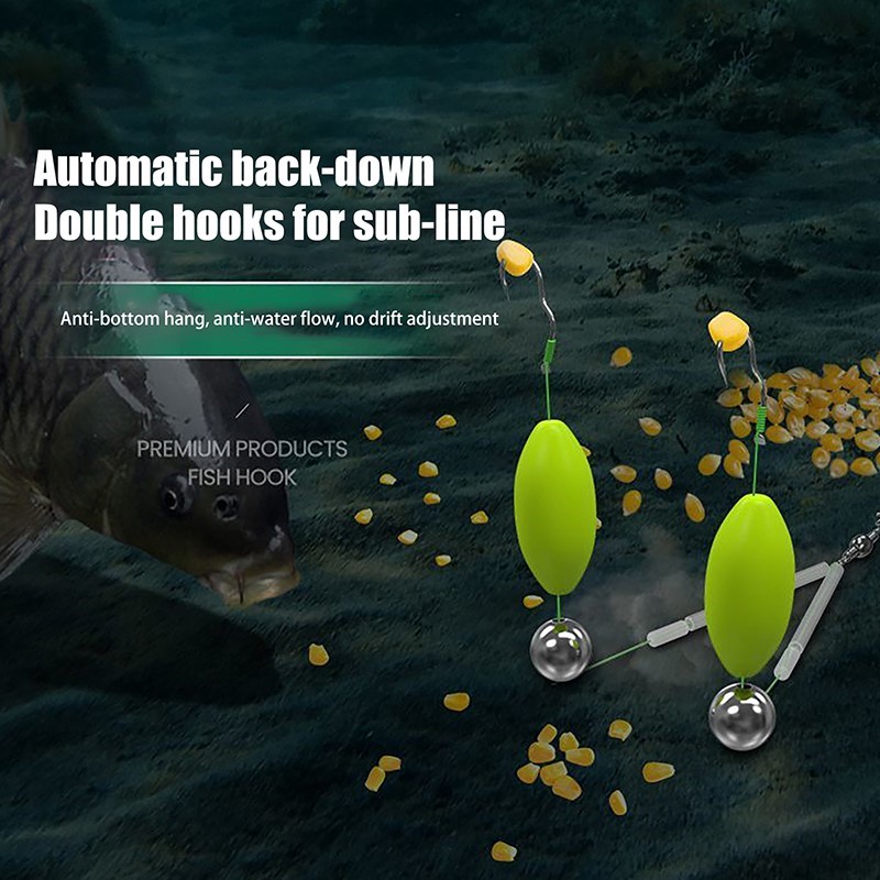 Double Hook Fishing Hair Rigs  – обзор и цена Fishing Equipment Jet